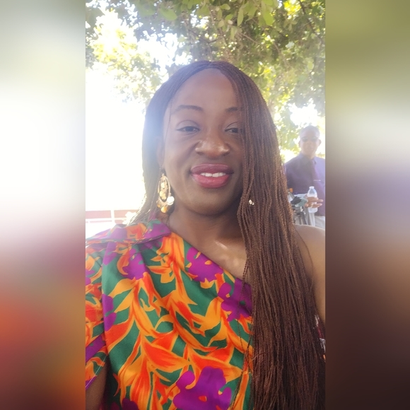 Beulah Style Floral one shoulder dress  size Small - Picture 5 of 5